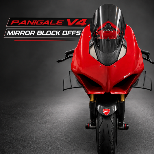 Ducati Panigale V4 Mirror Block off