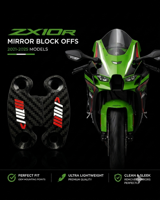 Kawasaki Zx10R Mirror Block off