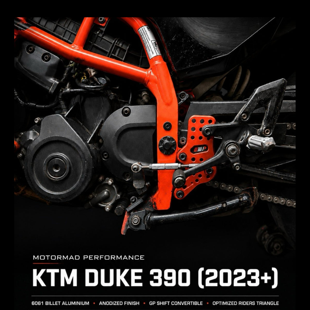 KTM Duke 390 Rearsets 2023+