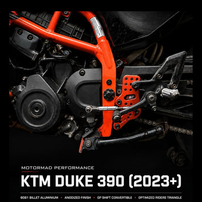 KTM Duke 390 Rearsets 2023+