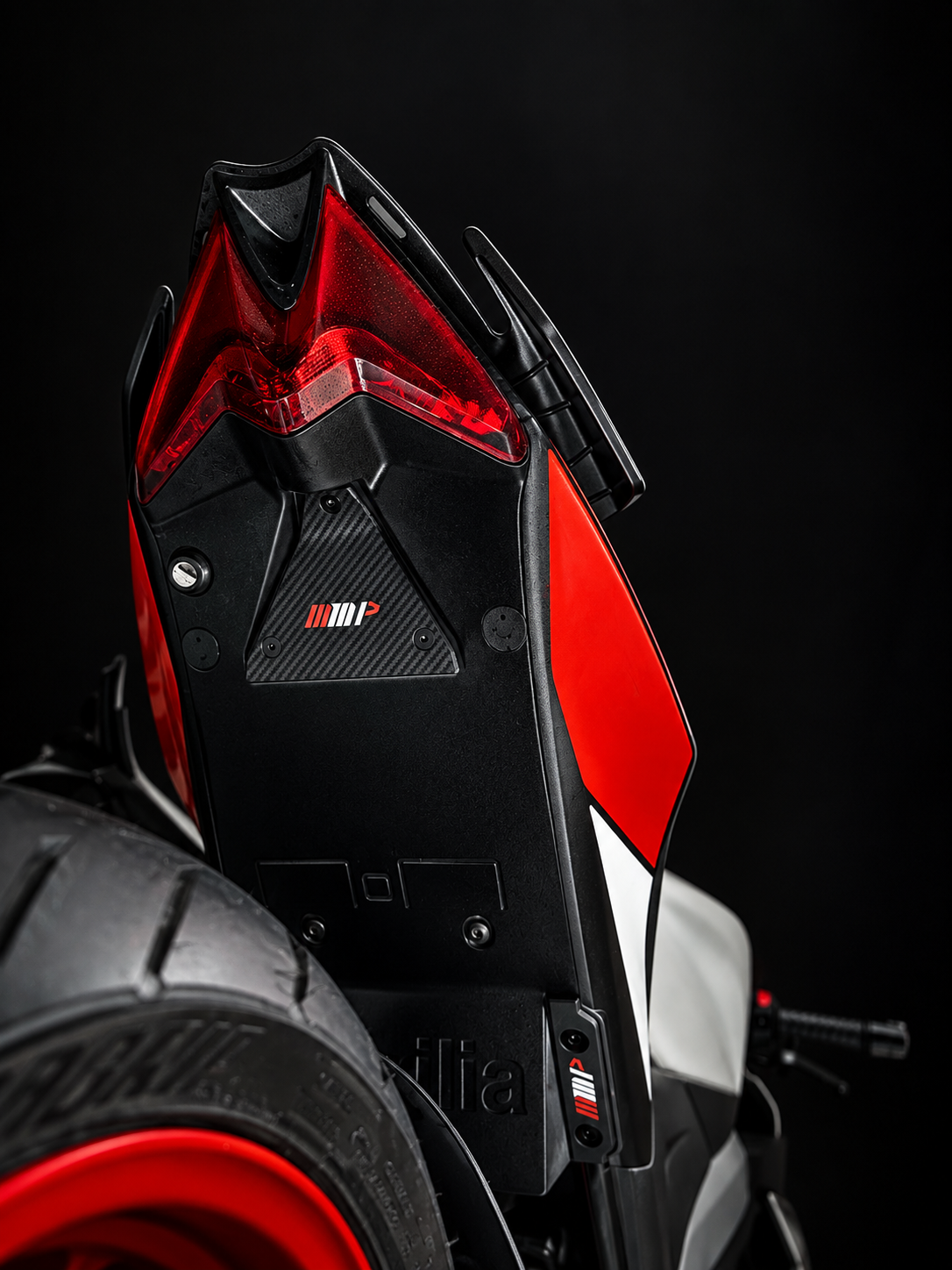 Aprilia RS457 Pillion Footpeg Block offs