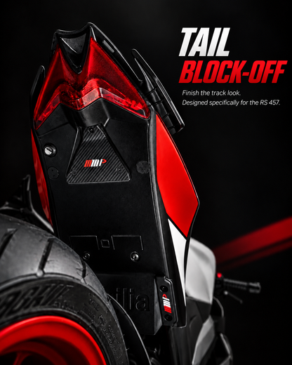 Aprilia RS457 Tail Block off