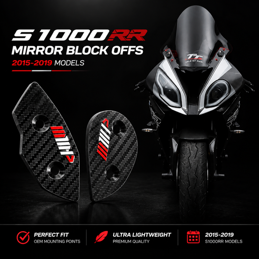BMW S1000RR GEN-2 Mirror Block off