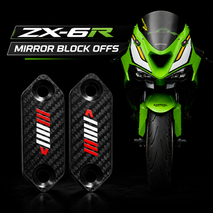 Kawasaki Zx6r Mirror block off