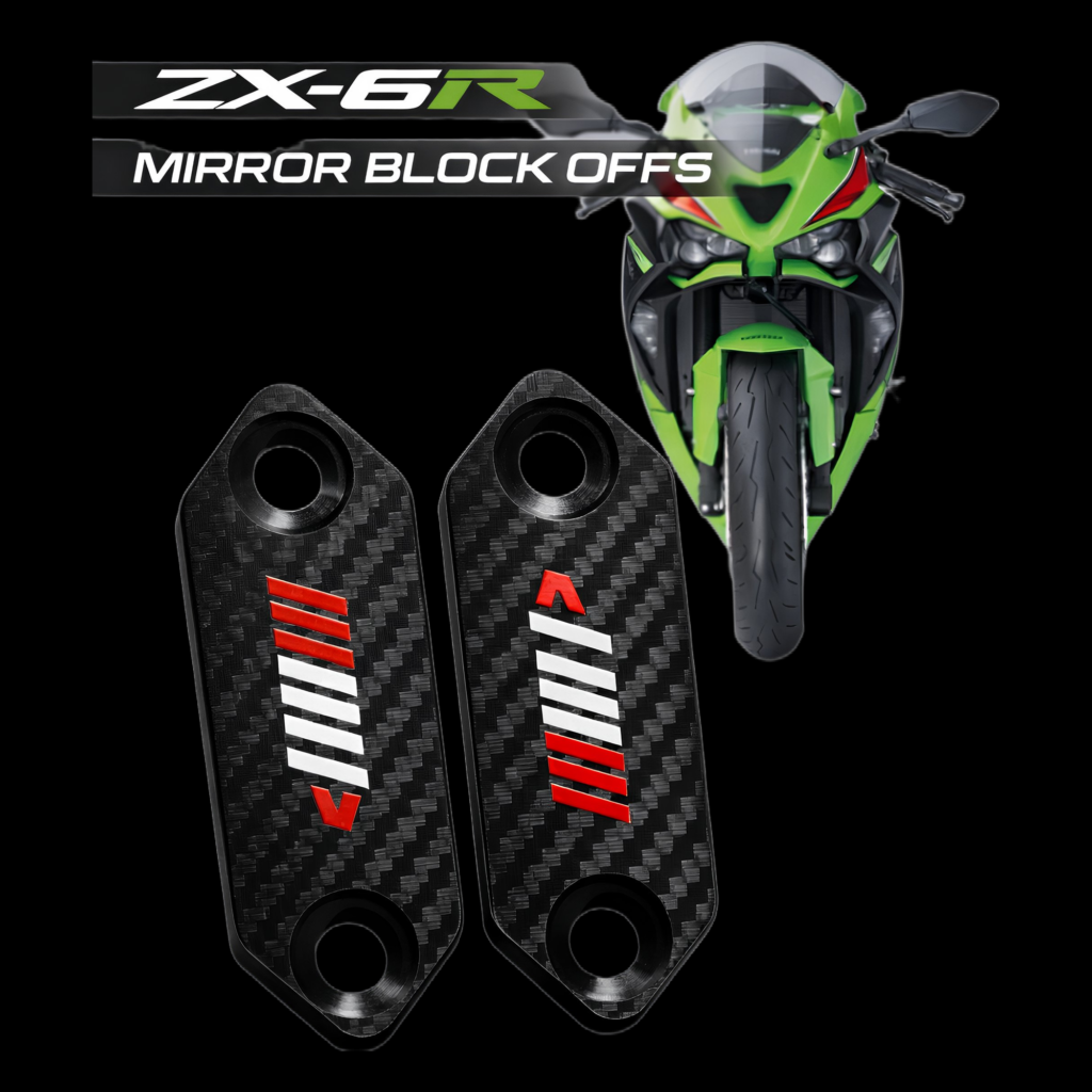 zx6r Mirror Block offs