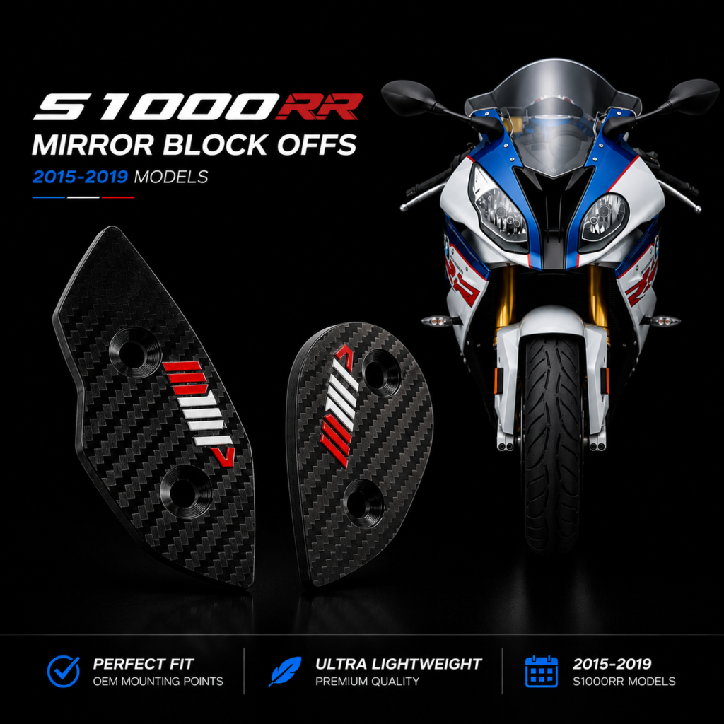S1000RR Gen-2 Mirror Block Offs