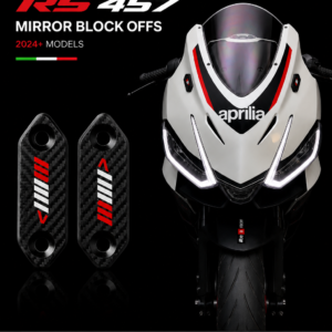 Aprilia RS 457 Mirror Block offs