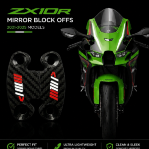 Zx10R Mirror Block Offs