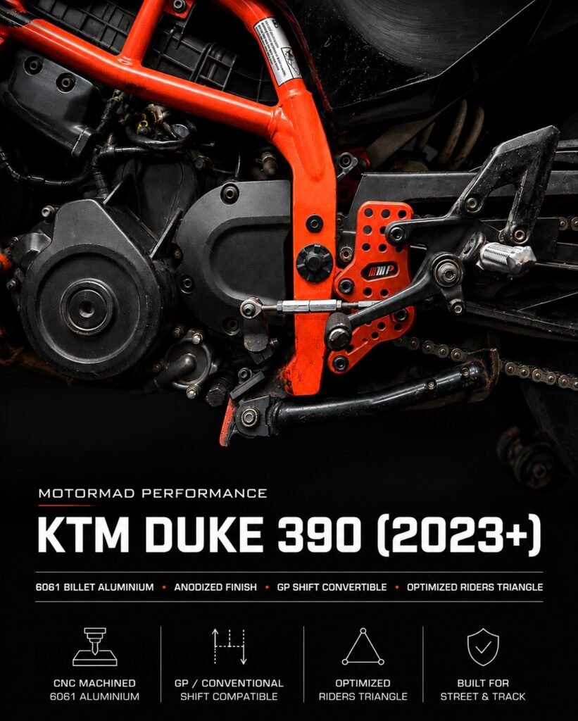 DUKE 390 Rearsets 2023+